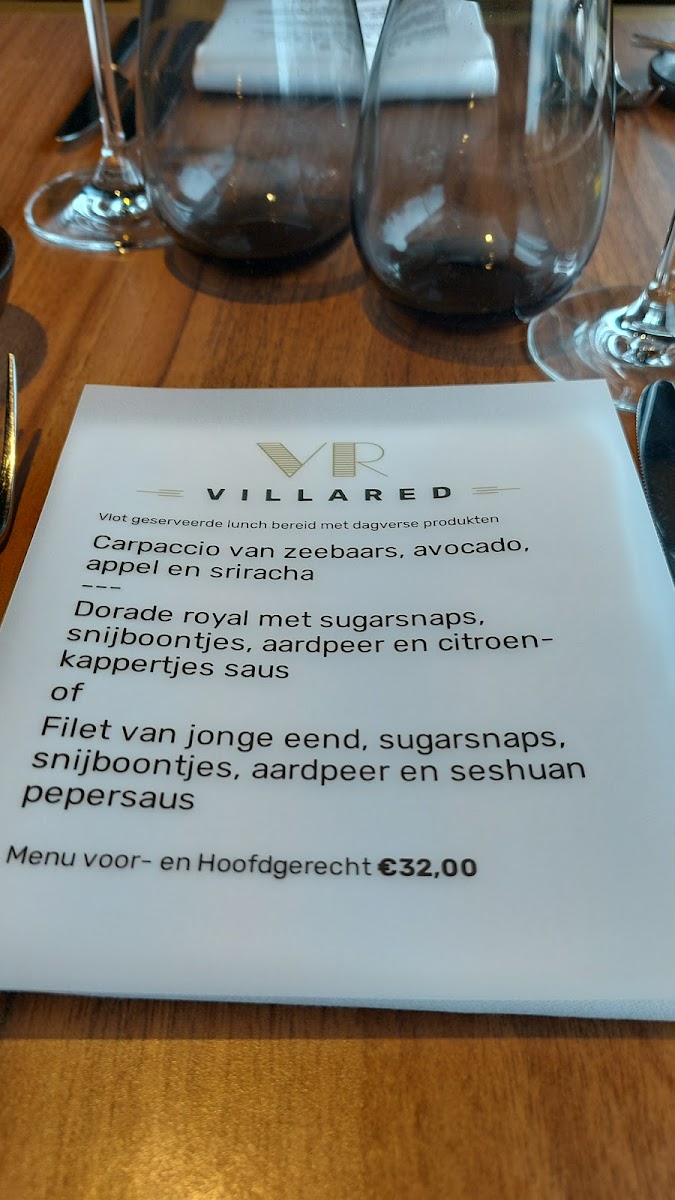 Menu - Villared photo 1